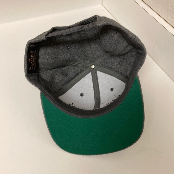 Karbach Brewing Co Wool Snapback Hat Grey Houston - Picture 6 of 7